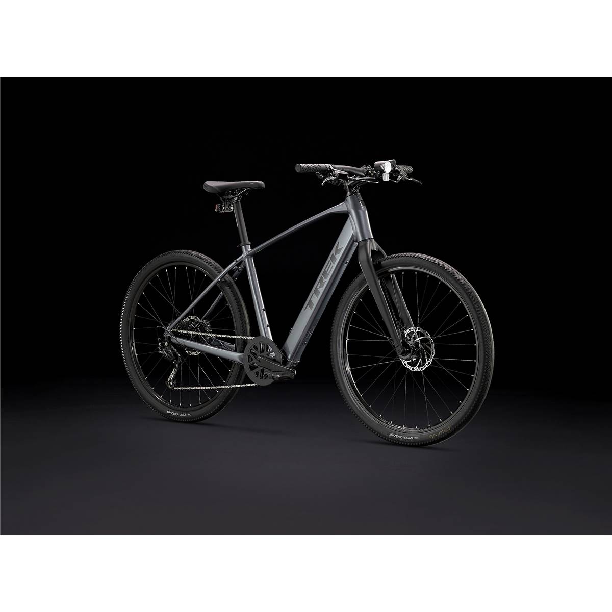 VTC Ã©lectrique TREK Dual Sport+ 2 Gris 250Wh