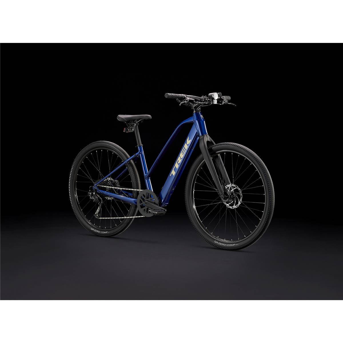 VTC Ã©lectrique femmes TREK Dual Sport+ 2 Stagger Bleu Hex 250Wh