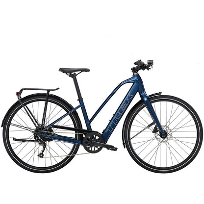VÃ©lo Ã©lectrique Femmes TREK FX+ 2 Stagger Bleu Mulsanne 250Wh